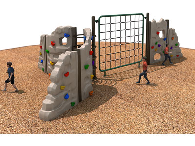 Outdoor Rock Climbing Wall for Kids LP-001